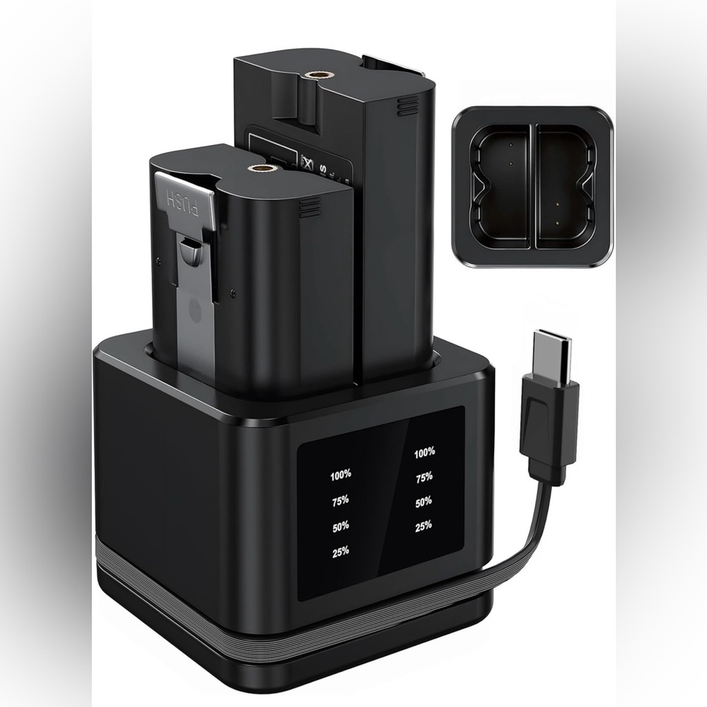 BNIB Replacement Battery for Ring Doorbell with Charger Station